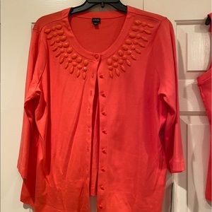 Rafaella NWT Orange 3X Sweater Set-Never Worn!
